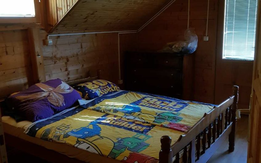Two-storey wooden cottage on river in Ada Bojana, 110 m²