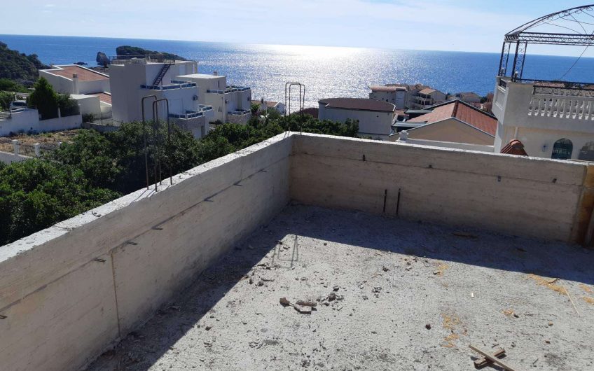 Three-storey unfinshed house near sea in Hladna Uvala
