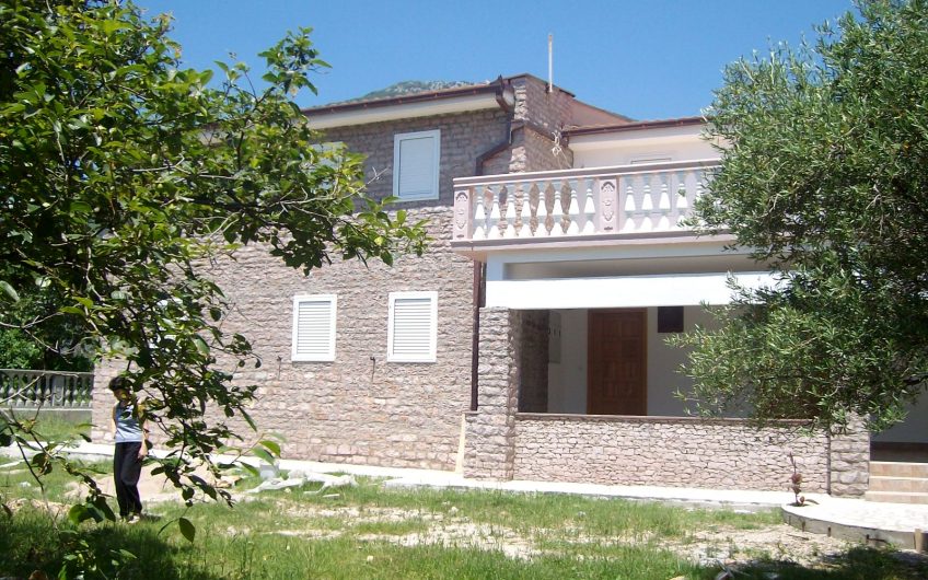 Unique two-level stone family house with seaview in Ilino, 270 m²