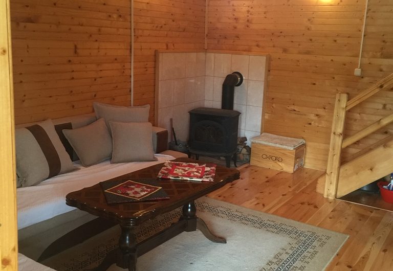 Two-storey wooden house in Tmajevci, 75 m²