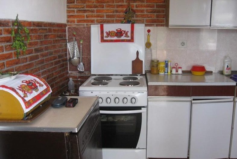 Semi-detached house with seaview near beach in Kruče, 60 m²