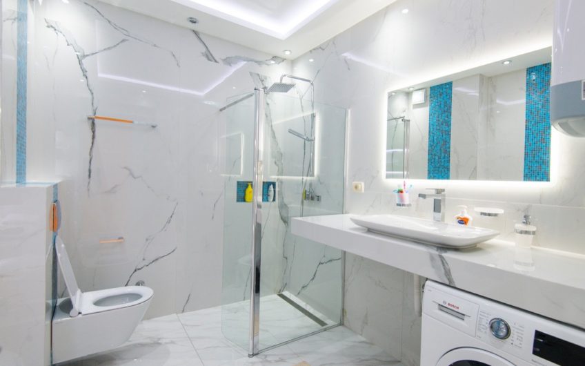 Luxury two-bedroom apartment near sea in Rafailovići, 85 m²