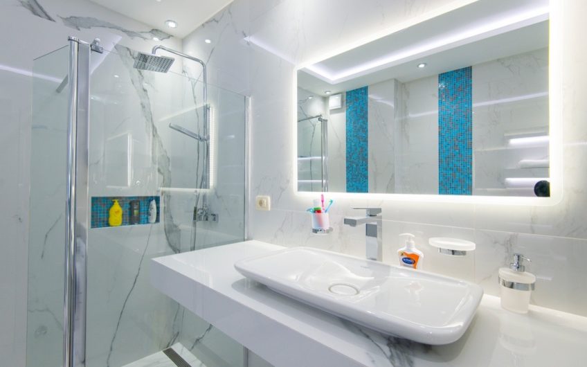 Luxury two-bedroom apartment near sea in Rafailovići, 85 m²
