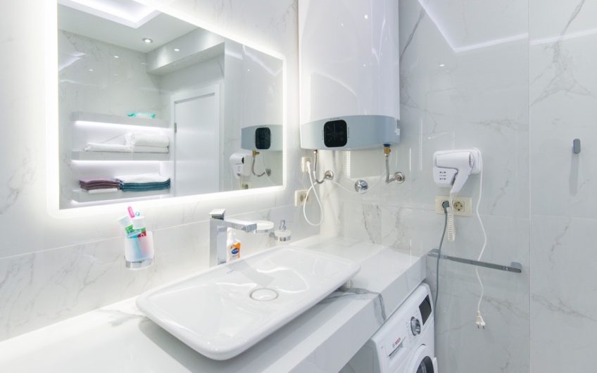 Luxury two-bedroom apartment near sea in Rafailovići, 85 m²