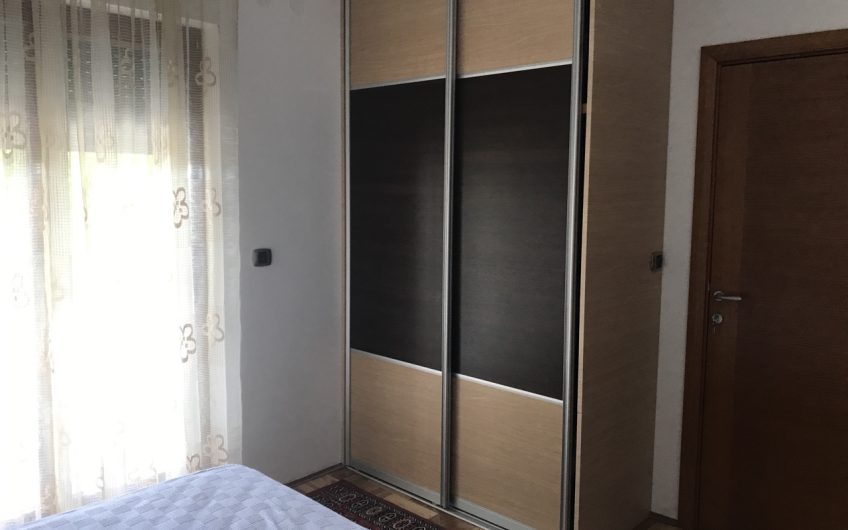 Unique two-bedroom apartment with green patio not far from sea in Petrovac, 57 m²