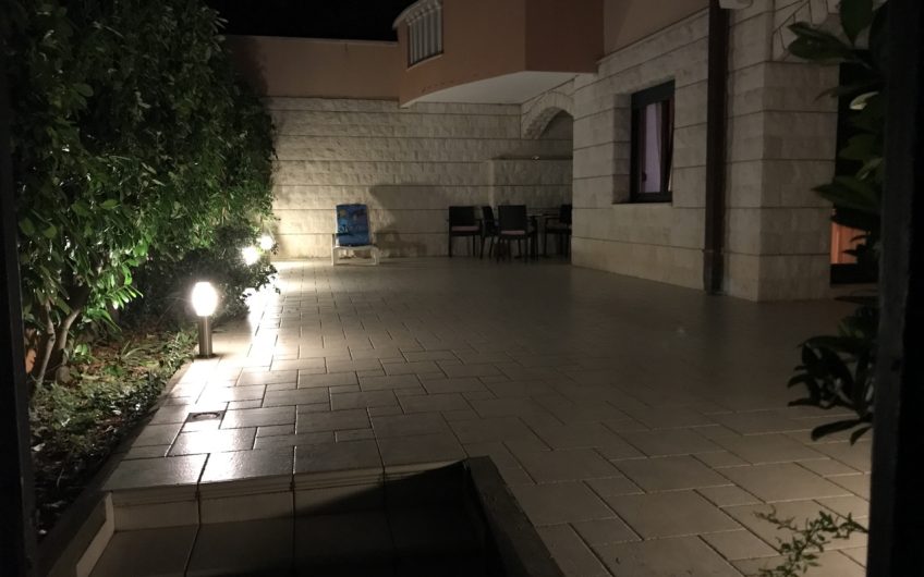Unique two-bedroom apartment with green patio not far from sea in Petrovac, 57 m²