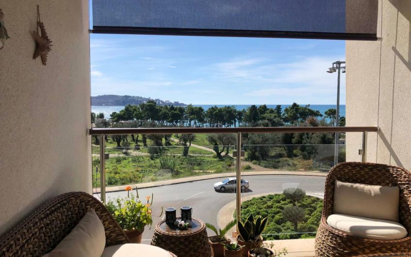 One-bedroom apartment with seaview in Šušanj, 60 m²
