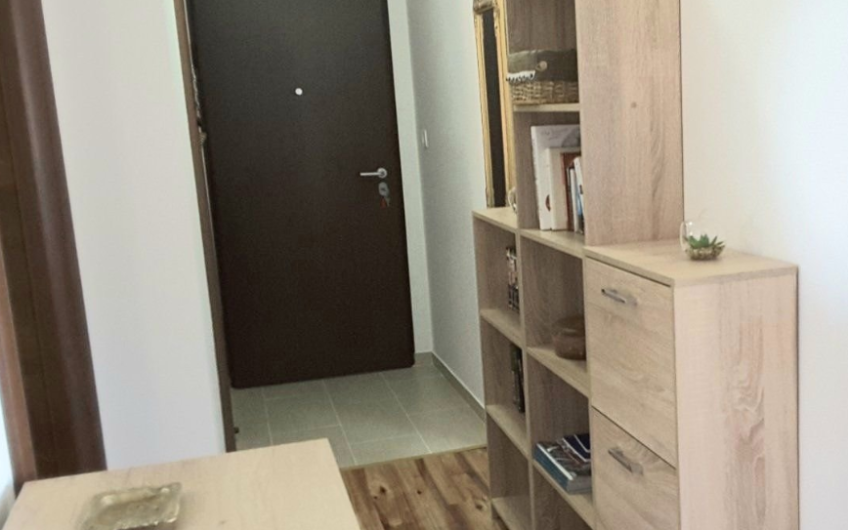 Modern one-bedroom apartment with beautiful seaview and pool in Petrovac, 45 m²